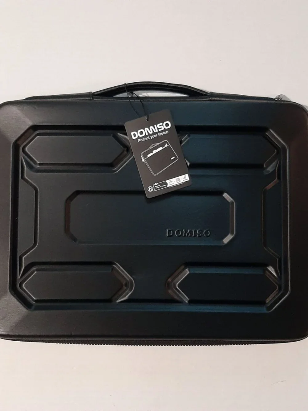 DOMISO 17 inch Laptop computer protective case handle shockproof waterproof NWT